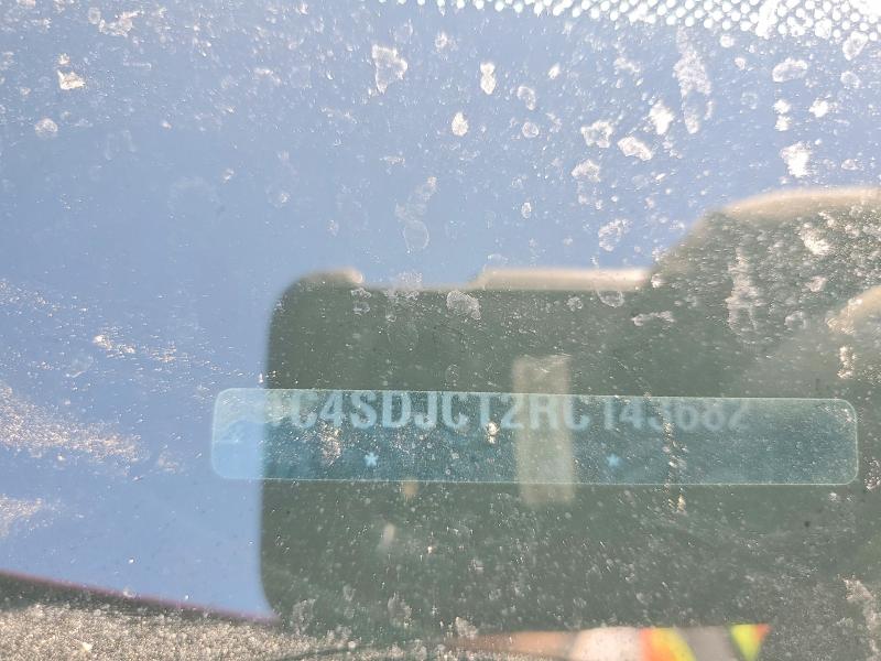 52395436 :رقم المزاد ، 1C4SDJCT2RC143682 vin ، 2024 Dodge Durango مزاد بيع