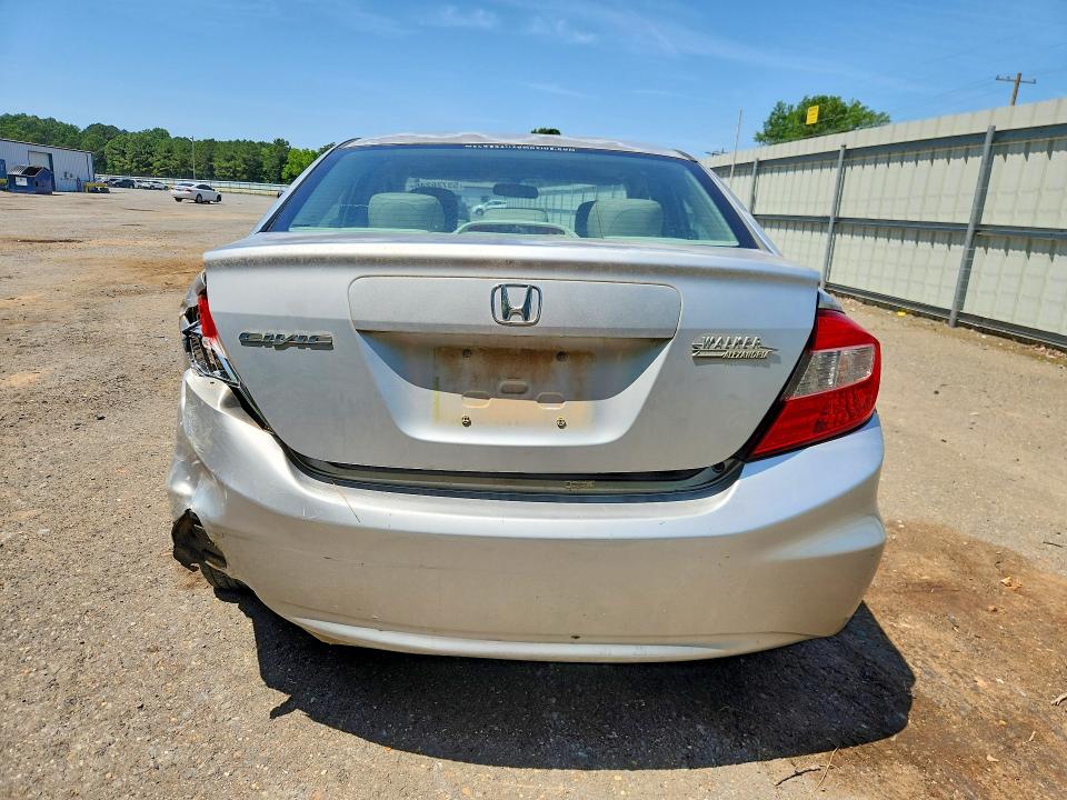 53776246 :رقم المزاد ، 2HGFB2F9XCH547137 vin ، 2012 Honda Civic مزاد بيع