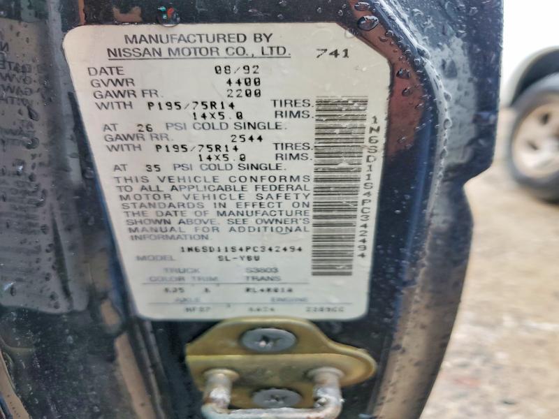 Aukcja sprzedaży 1993 Nissan Truck, vin: 1N6SD11S4PC342494, numer aukcji: 53256466