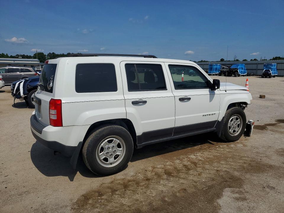 2015 Jeep Patriot მანქანა იყიდება აუქციონზე, vin: 1C4NJPBB3FD192493, აუქციონის ნომერი: 52392676