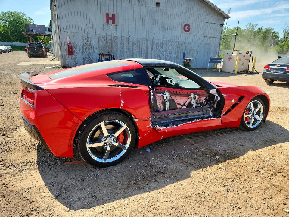 54789376 :رقم المزاد ، 1G1YD2D77F5123373 vin ، 2015 Chevrolet Corvette مزاد بيع