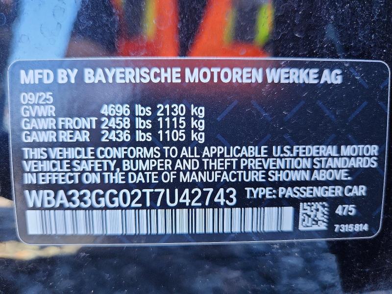 Продаж на аукціоні авто 2026 Bmw M235xi, vin: WBA33GG02T7U42743, номер лоту: 54231046