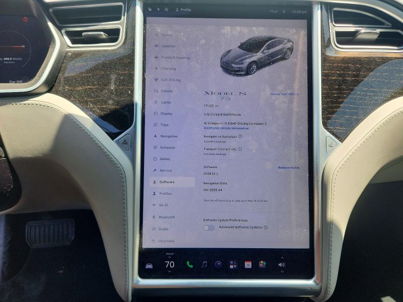 Aukcja sprzedaży 2016 Tesla Model S, vin: 5YJSA1E15GF175224, numer aukcji: 52768956