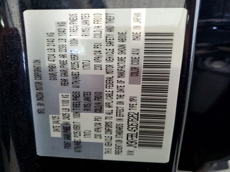 52564276 :رقم المزاد ، JM3KFBBL4S0676262 vin ، 2025 Mazda Cx-5 مزاد بيع