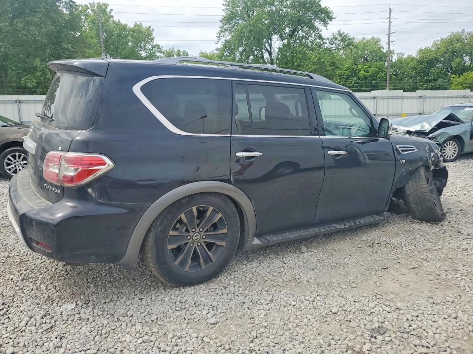 53841446 :رقم المزاد ، JN8AY2NE2J9733861 vin ، 2018 Nissan Armada مزاد بيع