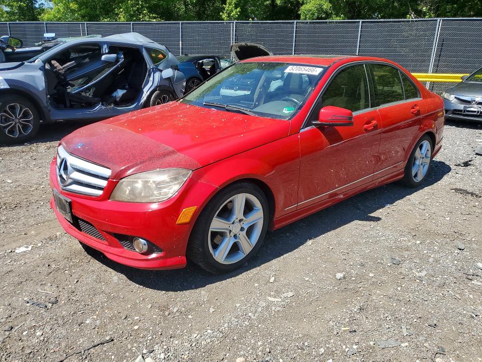 Продажа на аукционе авто 2010 Mercedes-benz C, vin: WDDGF8BB3AR087793, номер лота: 52065466