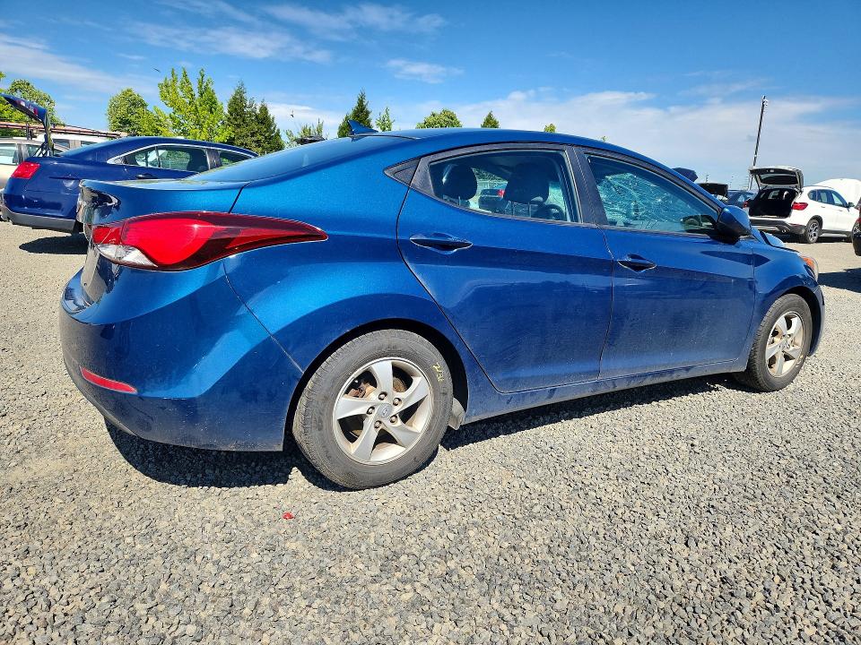 53552076 :رقم المزاد ، KMHDH4AE4FU383059 vin ، 2015 Hyundai Elantra مزاد بيع