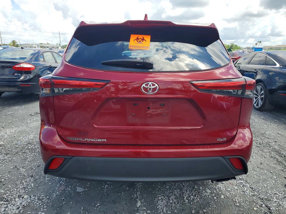 Aukcja sprzedaży 2022 Toyota Highlander, vin: 5TDGZRAHXNS136170, numer aukcji: 54547656