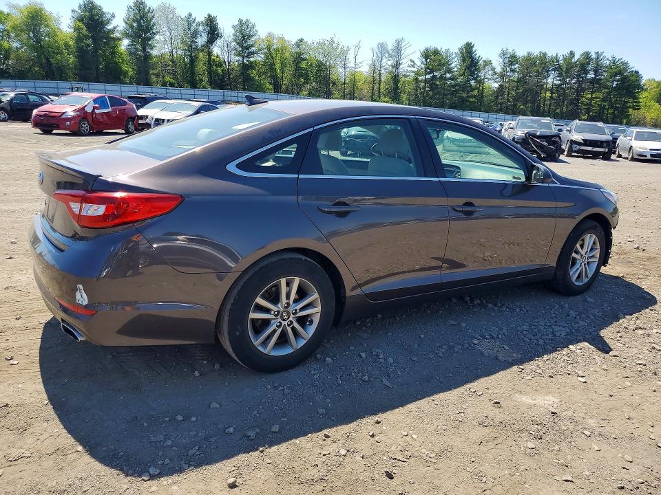 52580216 :رقم المزاد ، 5NPE24AF5HH555731 vin ، 2017 Hyundai Sonata مزاد بيع
