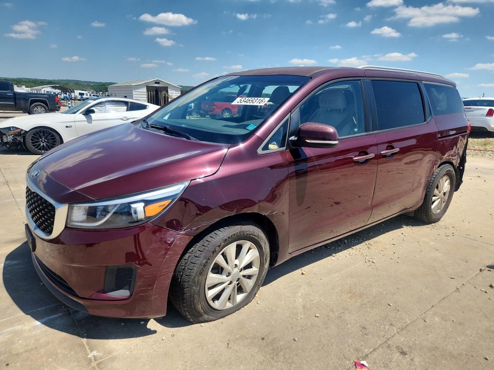 Aukcja sprzedaży 2016 Kia Sedona, vin: KNDMB5C11G6128834, numer aukcji: 53469316