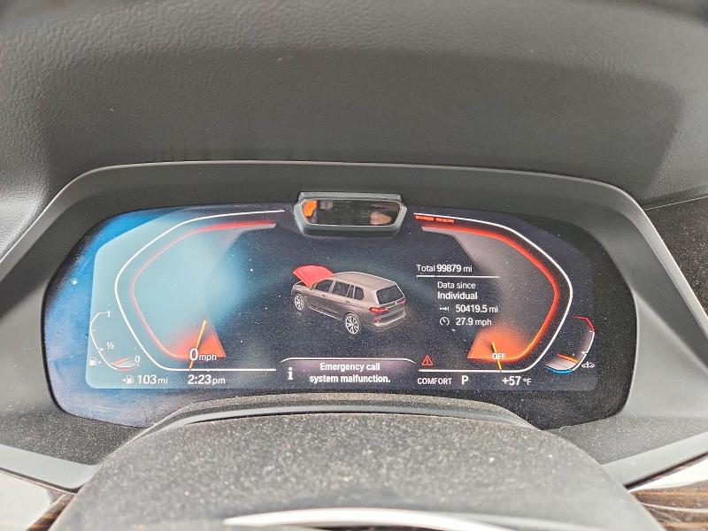 Продажа на аукционе авто 2020 Bmw X7, vin: 5UXCW2C09L0E74263, номер лота: 52284956