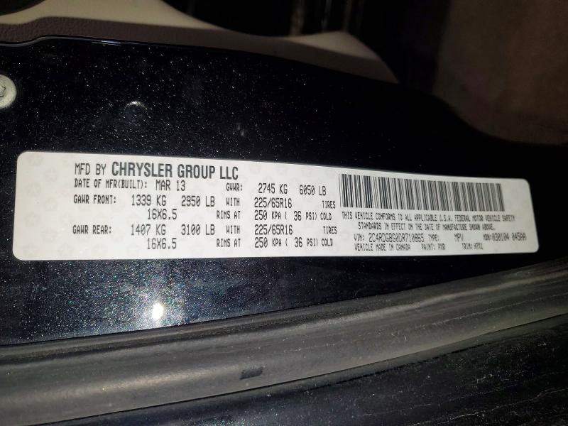 Aukcja sprzedaży 2013 Dodge Grand Caravan, vin: 2C4RDGBG0DR710865, numer aukcji: 51860986