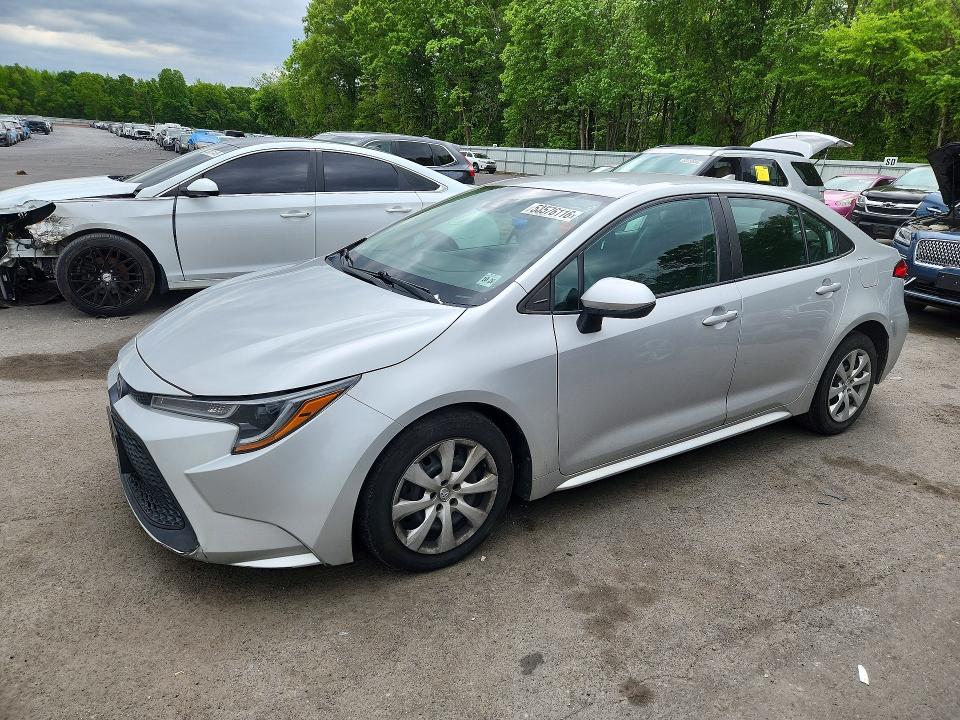 Продаж на аукціоні авто 2021 Toyota Corolla, vin: 5YFEPMAE8MP177118, номер лоту: 53576116