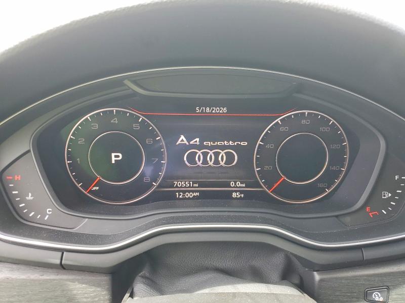 2017 Audi A4 მანქანა იყიდება აუქციონზე, vin: WAUENAF45HN066949, აუქციონის ნომერი: 54113446