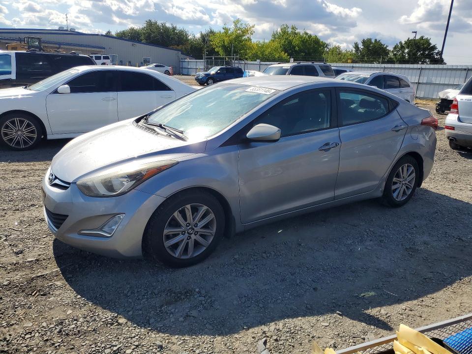 Продажа на аукционе авто 2015 Hyundai Elantra, vin: 5NPDH4AE8FH631618, номер лота: 55381146