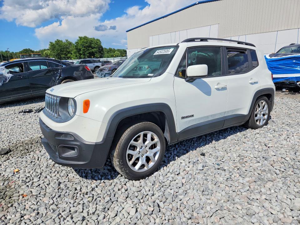 54502506 :رقم المزاد ، ZACCJABB7JPG80604 vin ، 2018 Jeep Renegade مزاد بيع