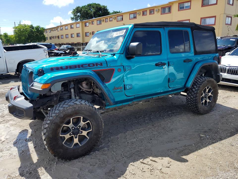 54475246 :رقم المزاد ، 1C4HJXFN6LW278527 vin ، 2020 Jeep Wrangler Unlimited مزاد بيع