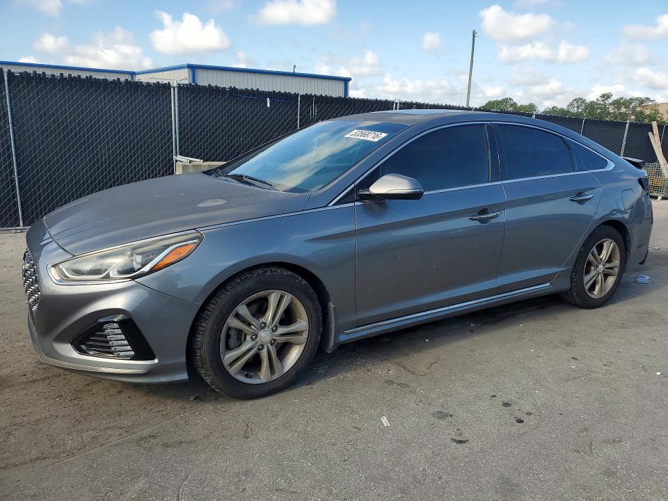 2018 Hyundai Sonata მანქანა იყიდება აუქციონზე, vin: 5NPE34AF0JH709006, აუქციონის ნომერი: 53568716