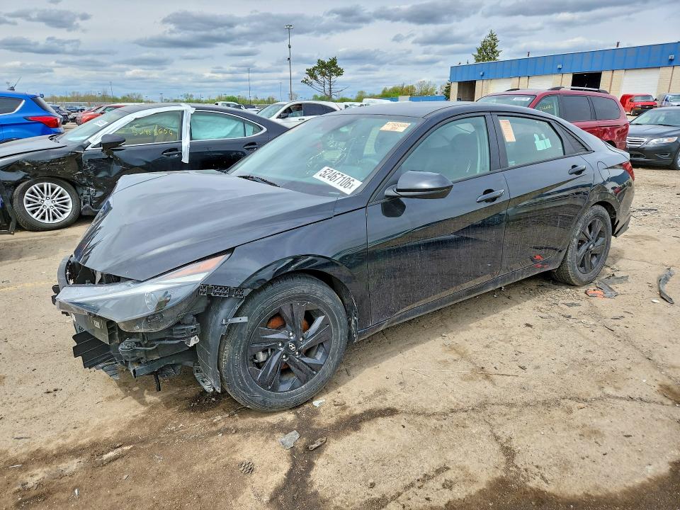 2021 Hyundai Elantra მანქანა იყიდება აუქციონზე, vin: KMHLM4AG8MU131031, აუქციონის ნომერი: 52467106