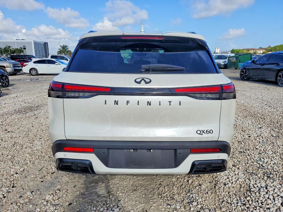 Продаж на аукціоні авто 2025 Infiniti Qx60, vin: 5N1AL1FR7SC354666, номер лоту: 52264446