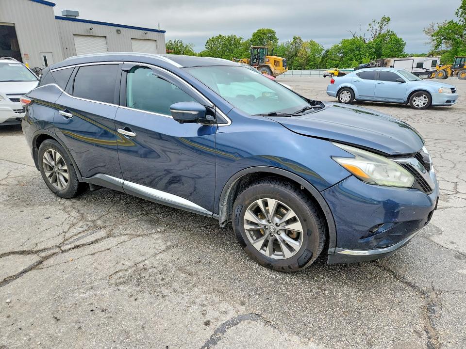 Продажа на аукционе авто 2015 Nissan Murano, vin: 5N1AZ2MH7FN267293, номер лота: 52358986