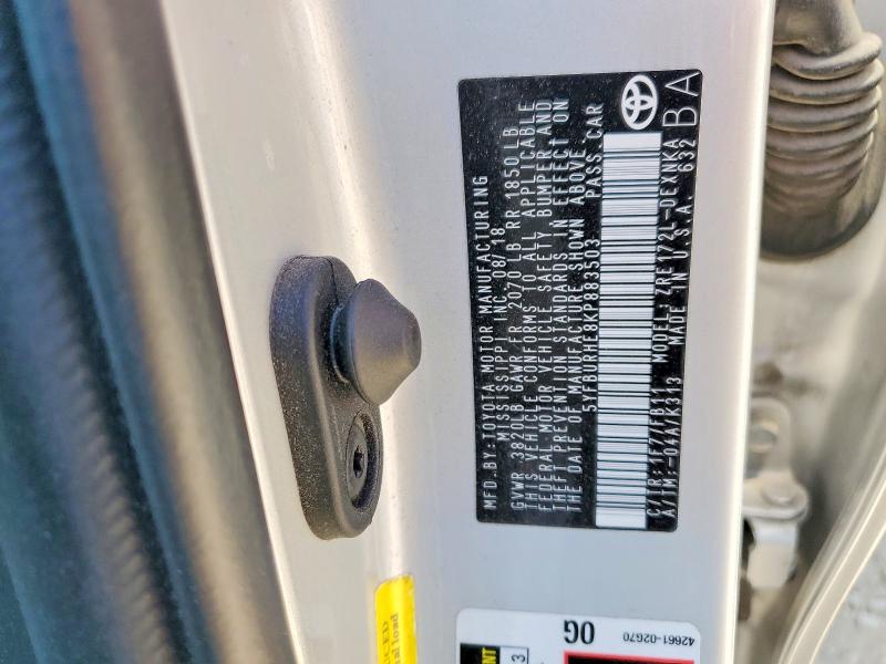 2019 Toyota Corolla მანქანა იყიდება აუქციონზე, vin: 5YFBURHE8KP883503, აუქციონის ნომერი: 53167276