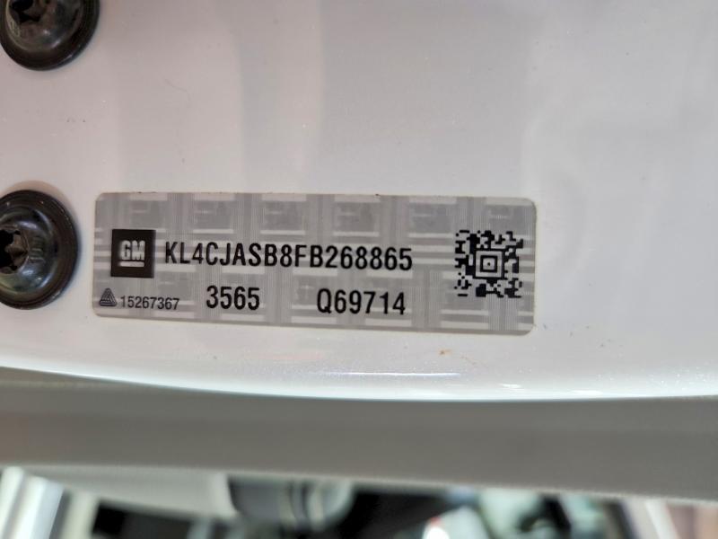 Продаж на аукціоні авто 2015 Buick Encore, vin: KL4CJASB8FB268865, номер лоту: 55141966