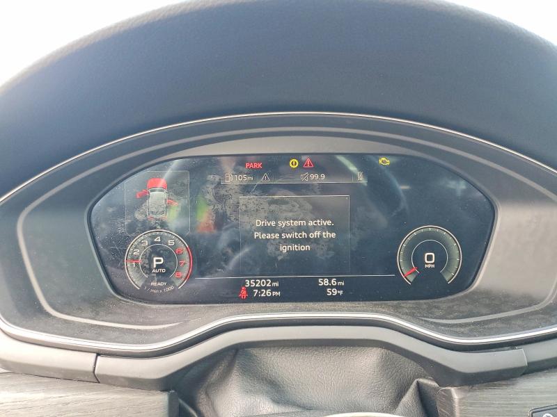 Продаж на аукціоні авто 2022 Audi A5, vin: WAUCBCF51NA028285, номер лоту: 52140586