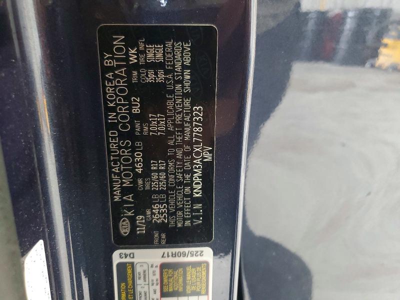 Aukcja sprzedaży 2020 Kia Sportage, vin: KNDPM3ACXL7787323, numer aukcji: 54067756