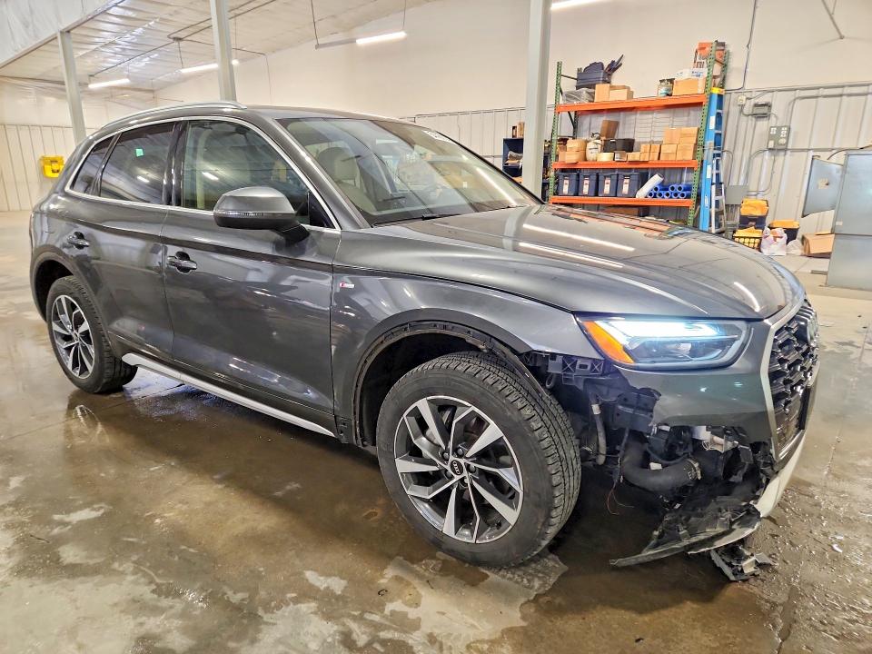 2022 Audi Q5 მანქანა იყიდება აუქციონზე, vin: WA1EAAFY0N2031714, აუქციონის ნომერი: 54450746