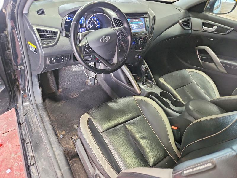 53551376 :رقم المزاد ، KMHTC6AE3FU229612 vin ، 2015 Hyundai Veloster مزاد بيع