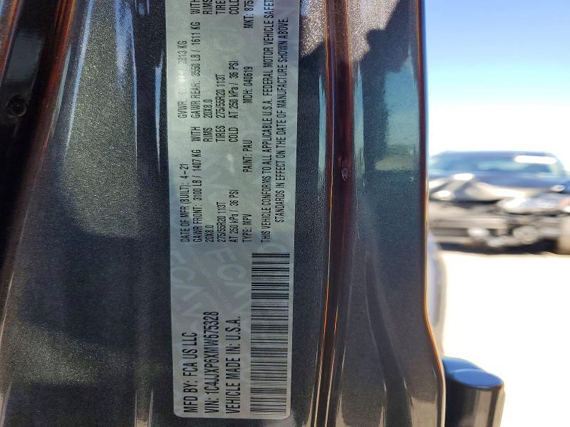 Продажа на аукционе авто 2021 Jeep Wrangler Unlimited, vin: 1C4JJXP6XMW675328, номер лота: 53202206