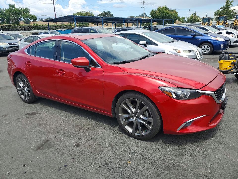 55215986 :رقم المزاد ، JM1GL1W50H1131823 vin ، 2017 Mazda 6 مزاد بيع