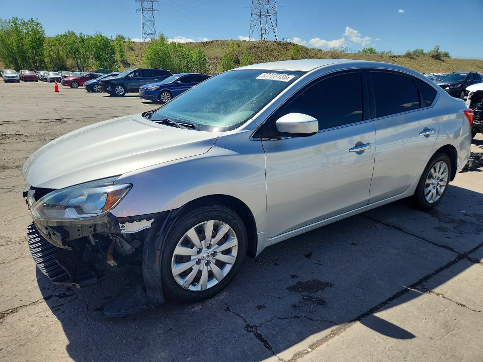 53788136 :رقم المزاد ، 3N1AB7AP8HY309528 vin ، 2017 Nissan Sentra مزاد بيع