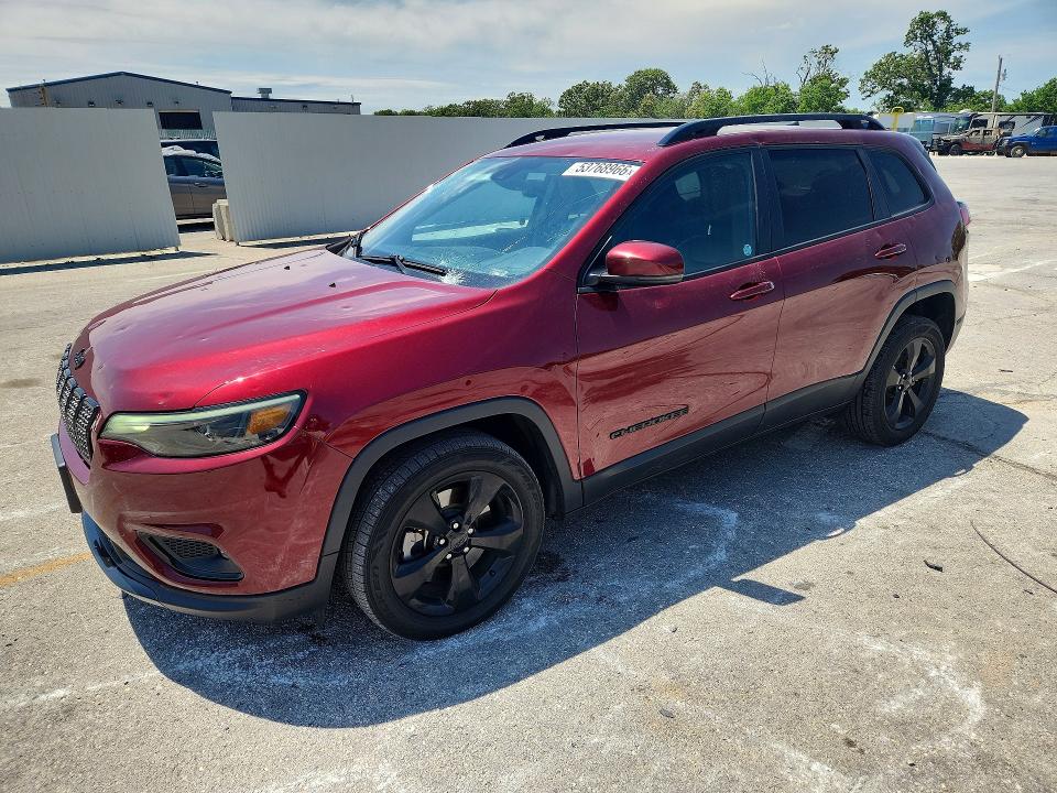 Auction sale of the 2021 Jeep Cherokee, vin: 1C4PJLLBXMD168947, lot number: 53768966