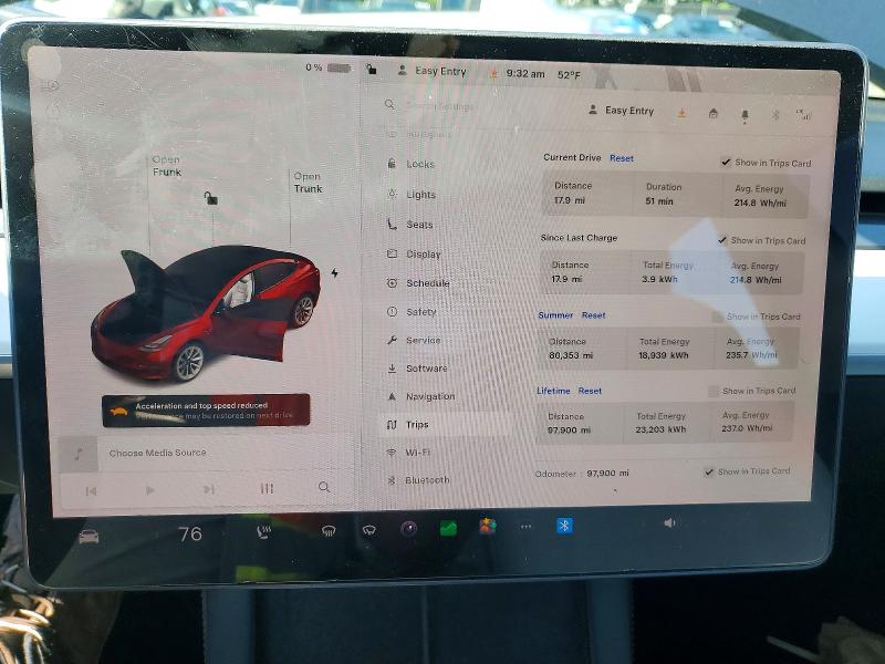 52525126 :رقم المزاد ، 5YJ3E1EA9MF987274 vin ، 2021 Tesla Model 3 مزاد بيع