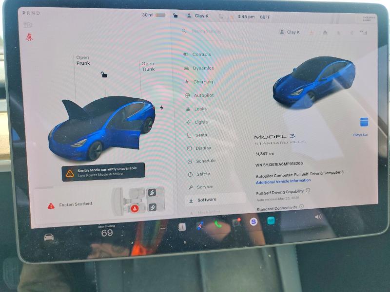 Aukcja sprzedaży 2021 Tesla Model 3, vin: 5YJ3E1EA6MF918266, numer aukcji: 49540576