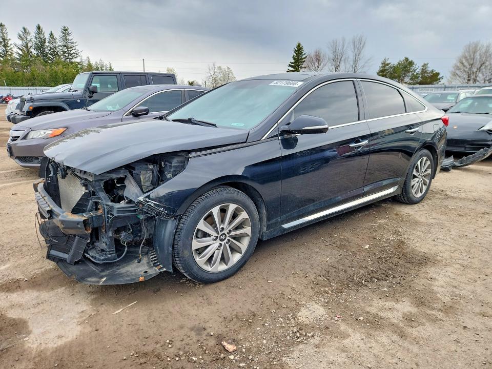 2015 Hyundai Sonata მანქანა იყიდება აუქციონზე, vin: 5NPE34AF8FH214155, აუქციონის ნომერი: 52179666