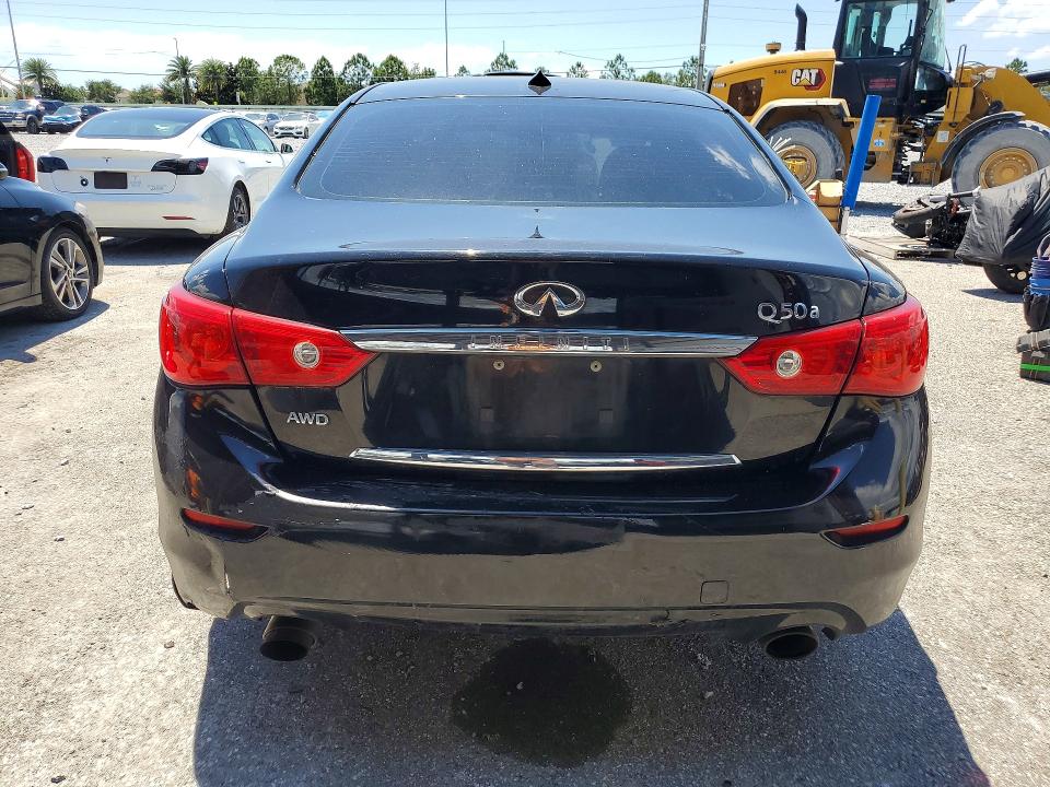 Продаж на аукціоні авто 2014 Infiniti Q50, vin: JN1BV7AR2EM684696, номер лоту: 53793926