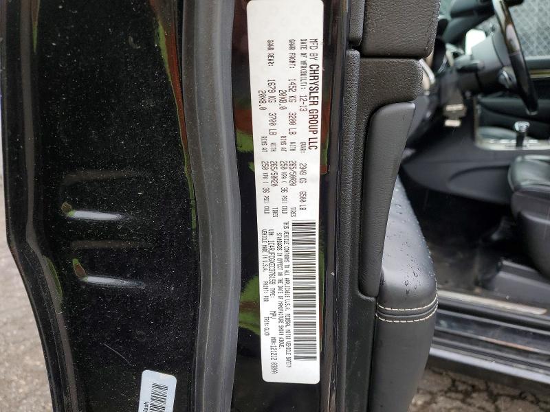 52107806 :رقم المزاد ، 1C4RJFCGXEC376159 vin ، 2014 Jeep Grand Cherokee مزاد بيع