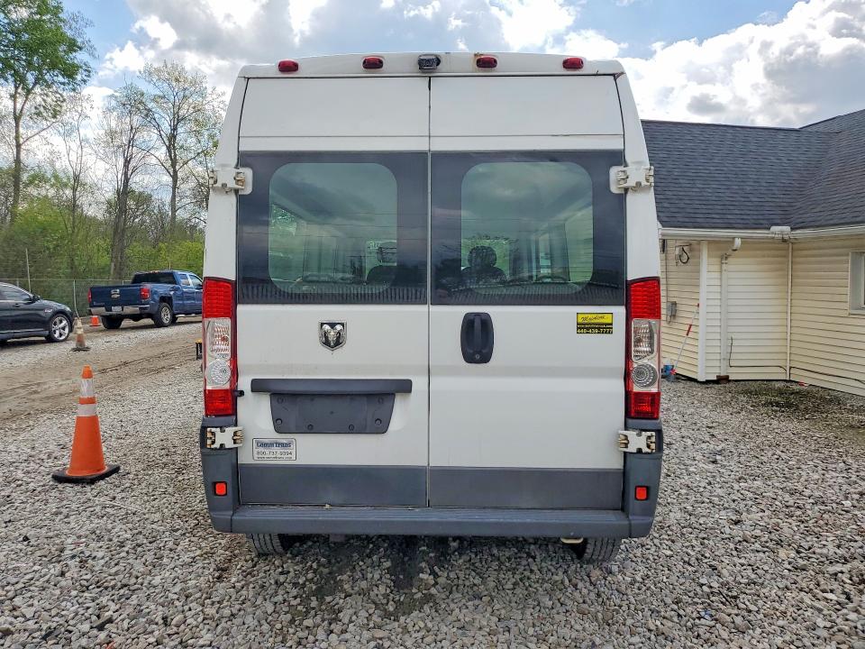 53634906 :رقم المزاد ، 3C6TRVPG5EE124211 vin ، 2014 Ram Promaster 2500 مزاد بيع