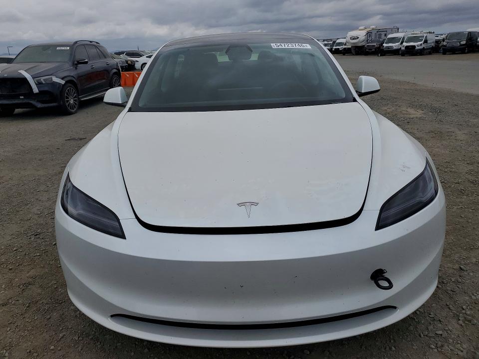 Aukcja sprzedaży 2025 Tesla Model 3, vin: 5YJ3E1EA5SF918160, numer aukcji: 54723746