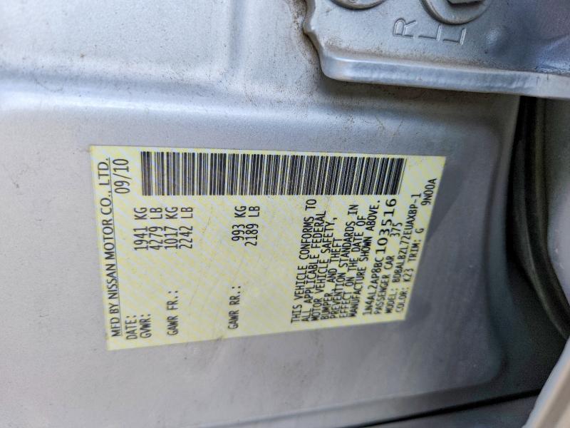 Продаж на аукціоні авто 2011 Nissan Altima, vin: 1N4AL2AP8BC103516, номер лоту: 52431386
