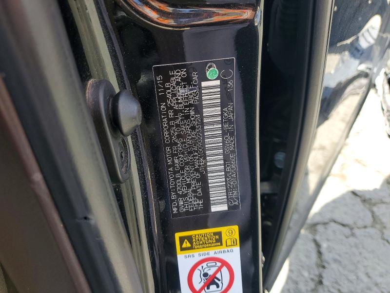 Aukcja sprzedaży 2016 Lexus Es, vin: JTHBK1GG9G2233724, numer aukcji: 52968236