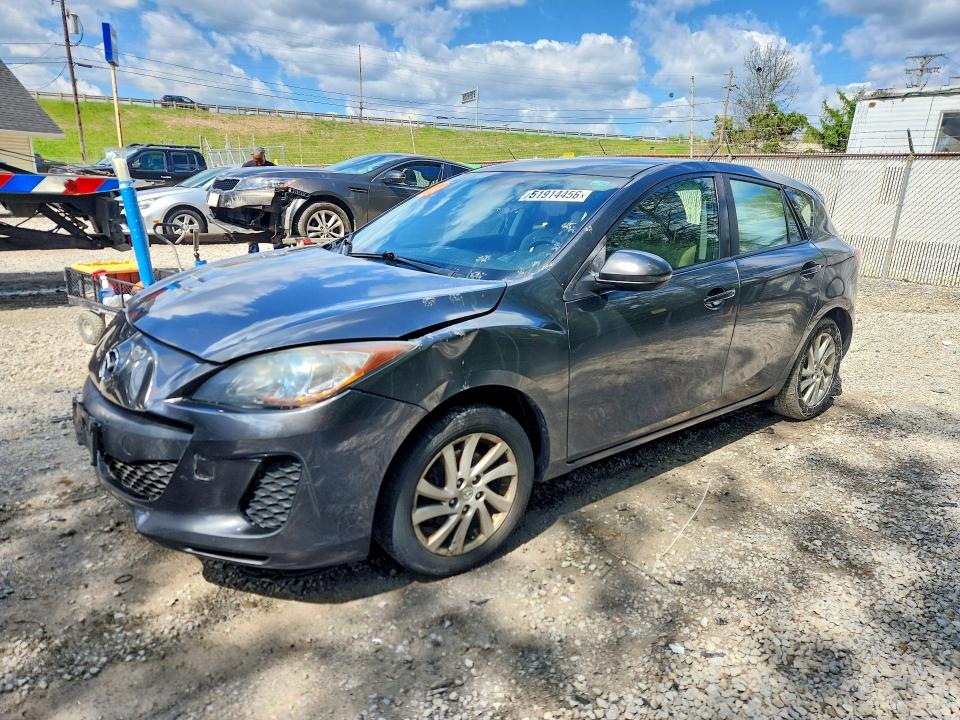 Продаж на аукціоні авто 2012 Mazda 3, vin: JM1BL1L87C1631947, номер лоту: 51914456