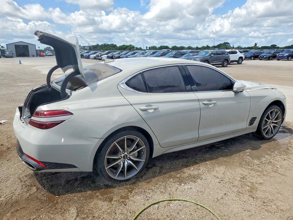 2025 Genesis G70 მანქანა იყიდება აუქციონზე, vin: KMTG34SC6SU143889, აუქციონის ნომერი: 51650696