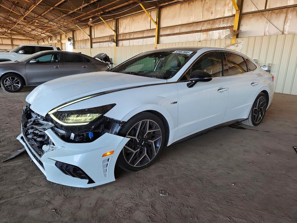 52887666 :رقم المزاد ، 5NPEK4JC0MH108157 vin ، 2021 Hyundai Sonata مزاد بيع