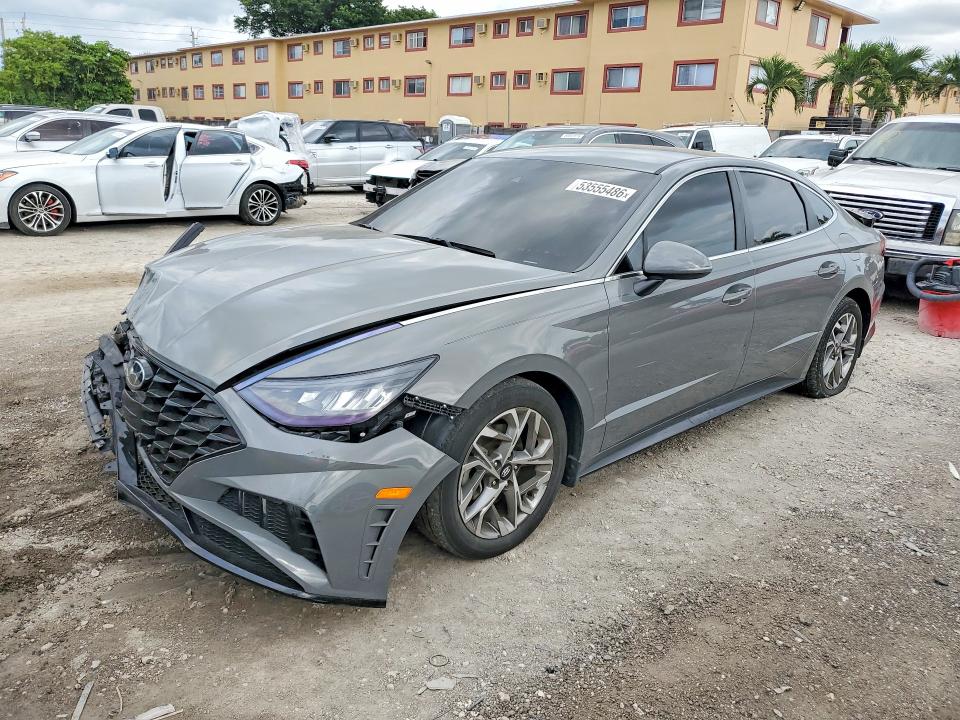 Продажа на аукционе авто 2021 Hyundai Sonata, vin: KMHL64JA0MA145206, номер лота: 53555486
