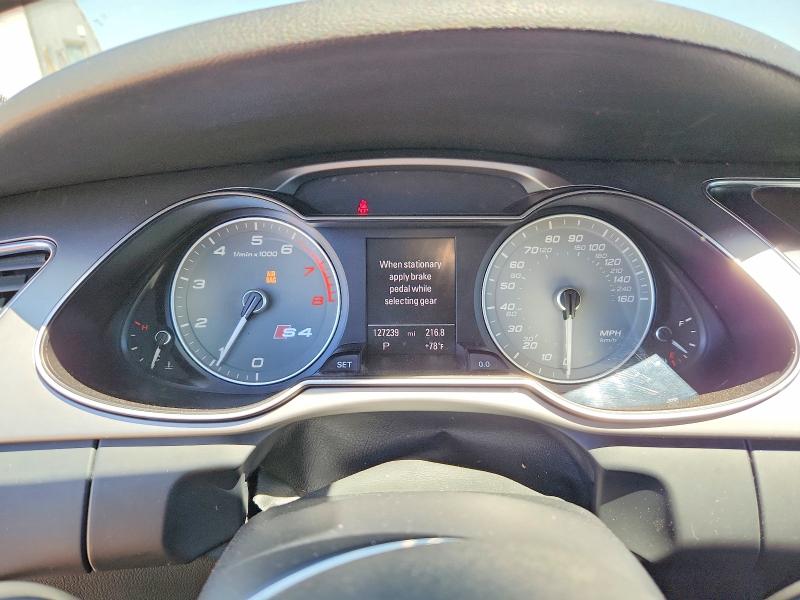 Aukcja sprzedaży 2013 Audi S4, vin: WAUBGAFL6DA050264, numer aukcji: 52724026