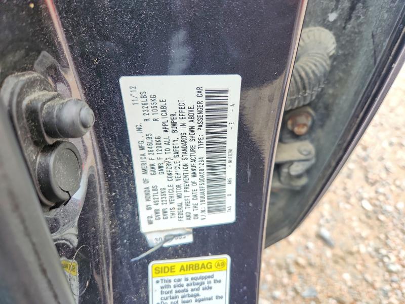 54049846 :رقم المزاد ، 19UUA9F50DA001284 vin ، 2013 Acura Tl مزاد بيع